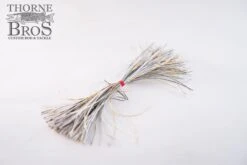 Skirt-Thorne Brothers Pre-Tied Tinsel Snow White Tinsel Series -Fishing Gear Sales DSC03355
