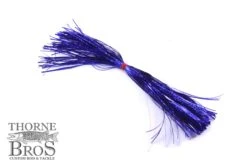 Skirt-Thorne Brothers Pre-Tied Tinsel Skirt-Holographic Tinsel 40 Skirt-Thorne Brothers Pre-Tied Tinsel Skirt-Holographic Tinsel -Fishing Gear Sales LL 2TB6