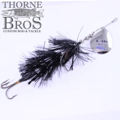 Musky Mayhem Rabid Girl 8" - Single Blade -Fishing Gear Sales blacknickel 8fc37ef5 324b 45fa ab11 b059665e1ce8