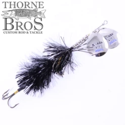 Musky Mayhem Rabid Girl 8" - Double Blades -Fishing Gear Sales blacksilver