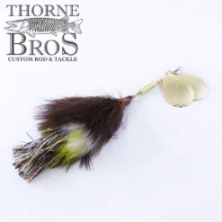 TB Baits Perfect #8 - Marabou -Fishing Gear Sales brownyellow