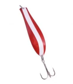 Yellowbird Dr. Spoon 4.5" -Fishing Gear Sales red white swirl